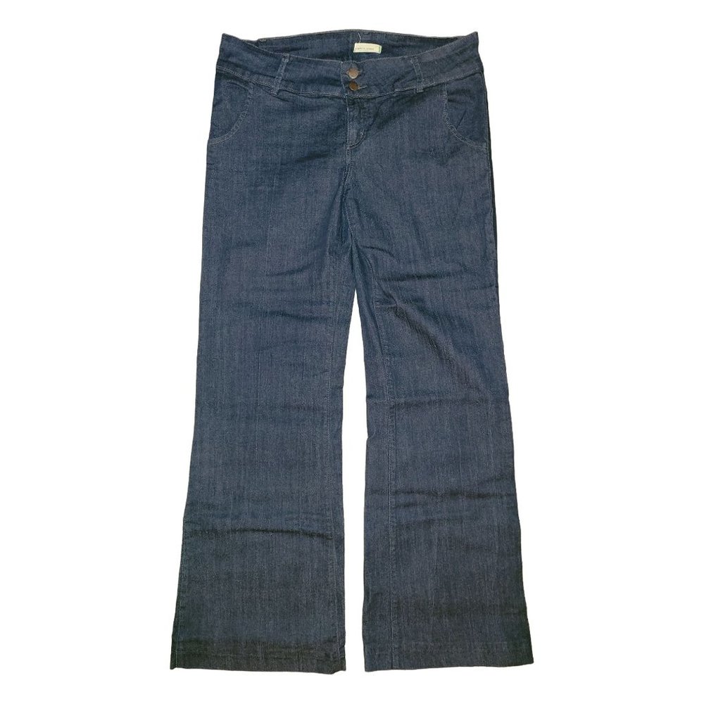 Pipers Closet 90s Dark Wash Wide Leg Jeans size 13 Tall